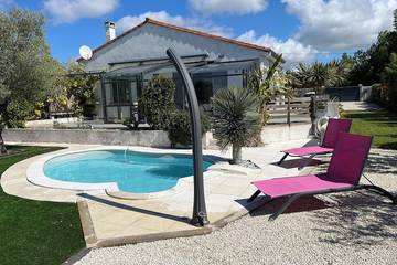 Villa pour 4 personnes, avec jardin en Charente-Maritime