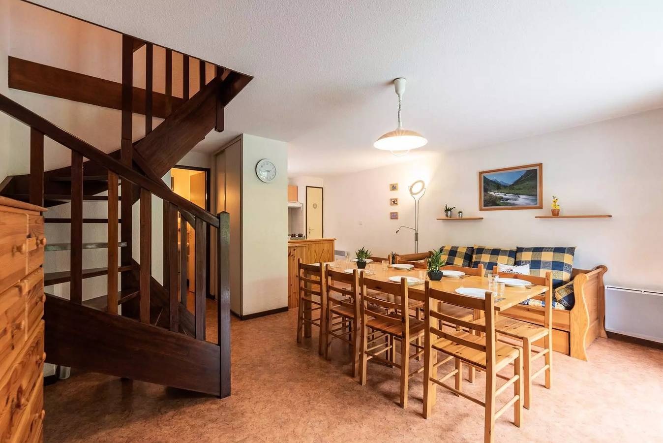 Apartamento entero, Alquiler Apartamento Duplex para 8 personas Vielle Aure Cerca del teleférico in Saint-Lary-Soulan, Parque nacional de los Pirineos