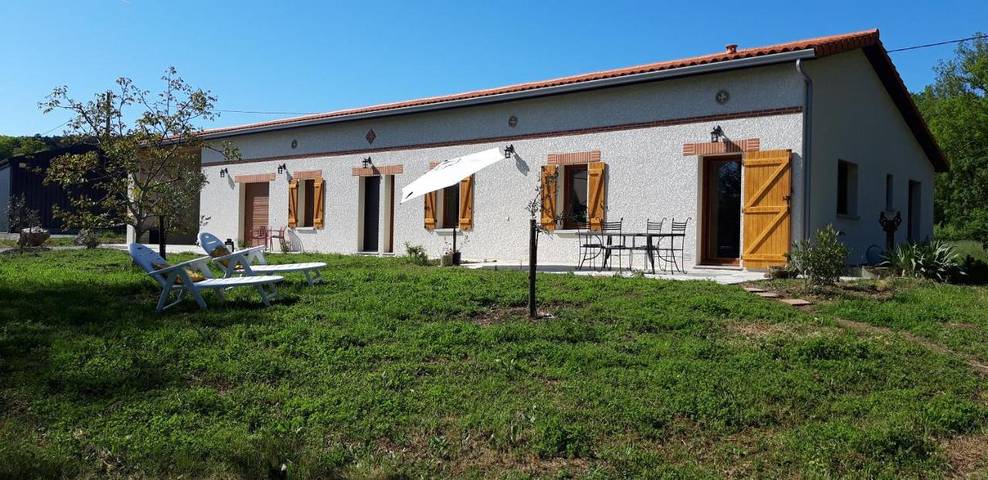 Maison de vacances pour 6 personnes, avec jardin et piscine