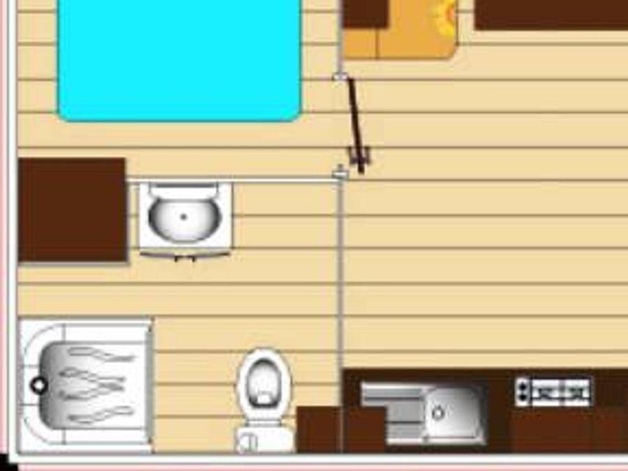 Camping Clos Mer et Nature - Mobilhome 2 personnes - Mh1 Diamant in Saint-Michel-Chef-Chef, Côte de Jade