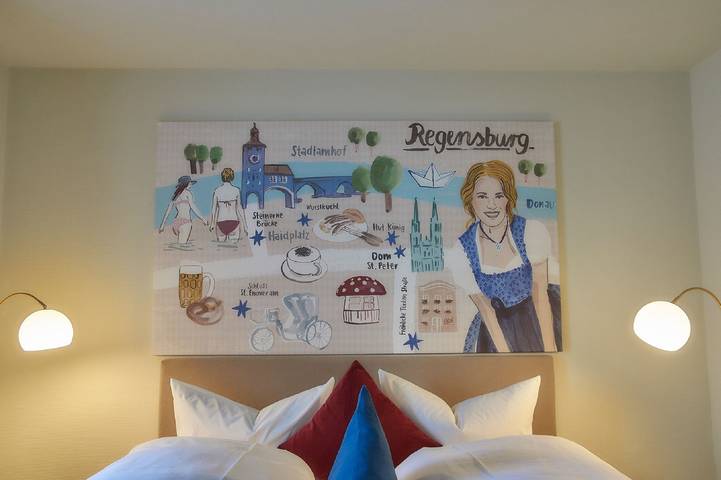 Hotel Rosi - Einzelzimmer in Regensburg, Bavière Orientale