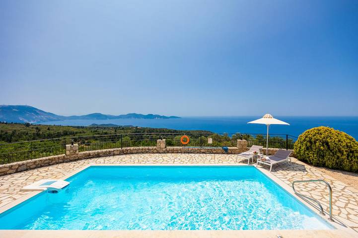 Villa für 4 Personen, mit Meerblick und Terrasse sowie Garten in Kefalonia - 4