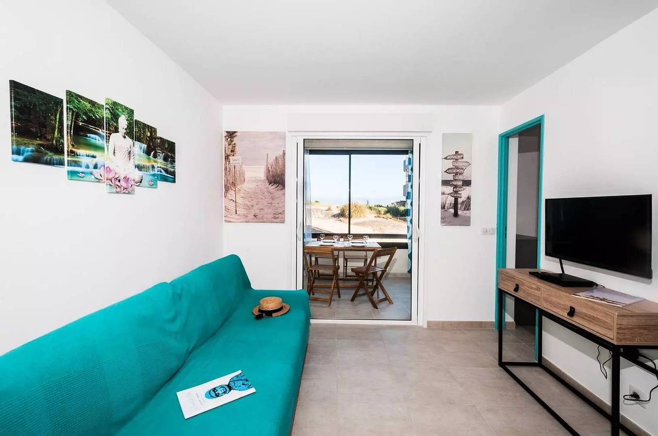 Ganze Wohnung, Charmante Wohnung 4 Personen im Erdgeschoss, kleiner Meerblick in Lacanau Ocean, Lacanau