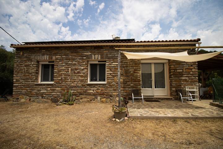 Villa 'Au Pont De Tuarelli, Ludique, Fango' with private terrace, Wi-Fi and air conditioning in Tuarelli, Manso
