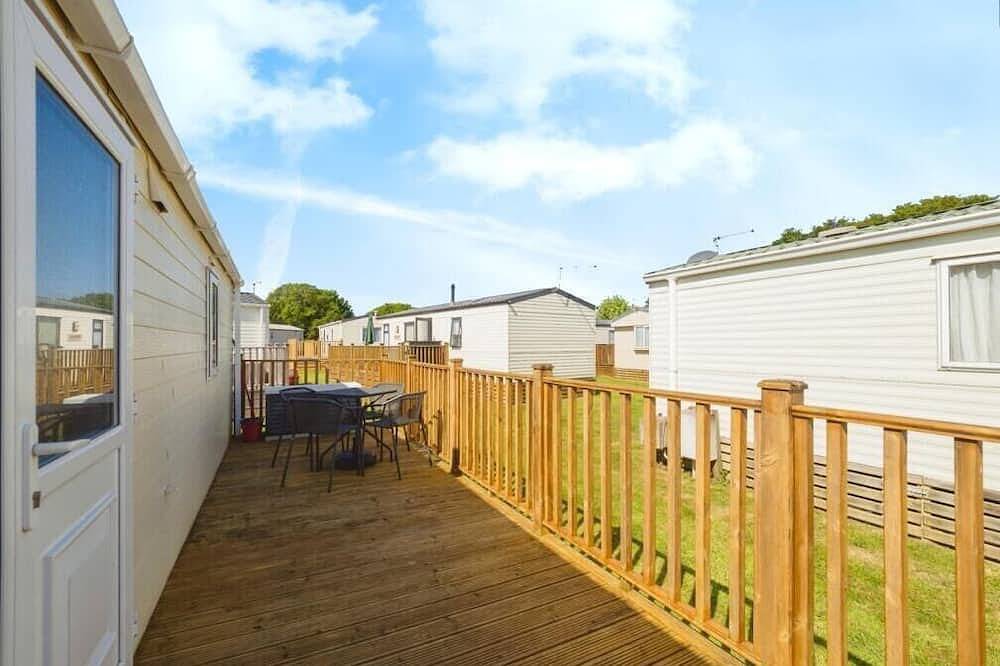 Blue Water Retreat Dawlish Warren Sleeps 4 - 10min walk from Beach, Pet Friendly in Dawlish Warren, Dawlish