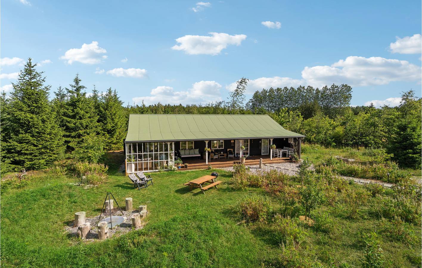 Ferienhaus für 6 Personen mit Garten in Vemb, Holstebro und Umgebung