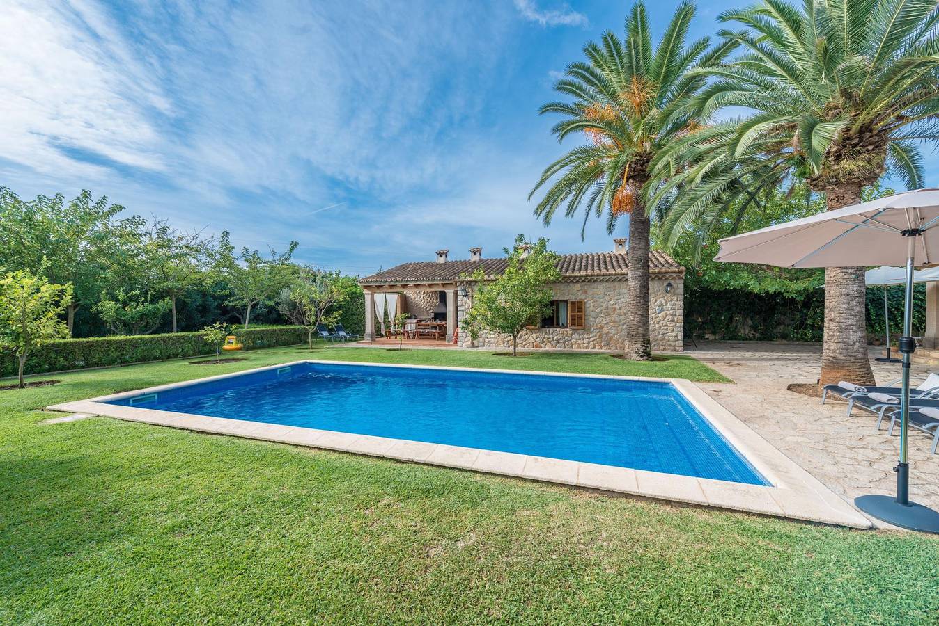 Finca Pou Nou - Fantastique villa, avec piscine privée, à 750 mètres d\'Inca. Wi-Fi gratuit in Inca, Majorque l'intérieur des terres
