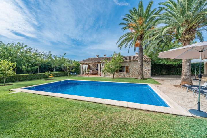 Finca Pou Nou – Fantastische Villa mit Privatpool, 750 Meter von Inca entfernt. Wifi gratis in Inca, Mallorca Inselmitte
