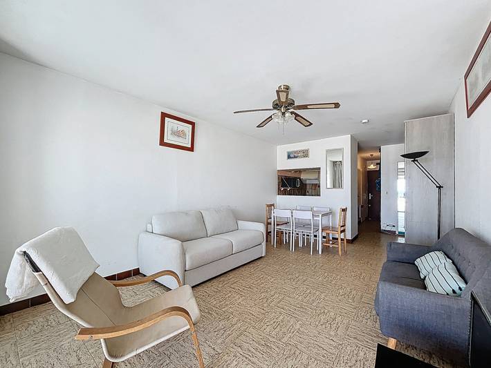 Studio pour 4 personnes, avec terrasse, animaux acceptés dans l' Hérault - 4