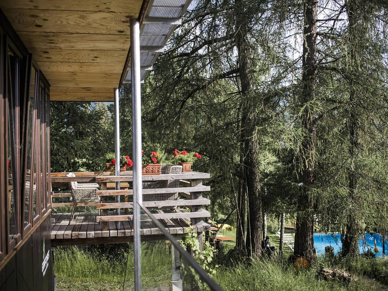 Biohotel Grafenast - Einzelzimmer Panorama in Tuxer Alpen, Pill