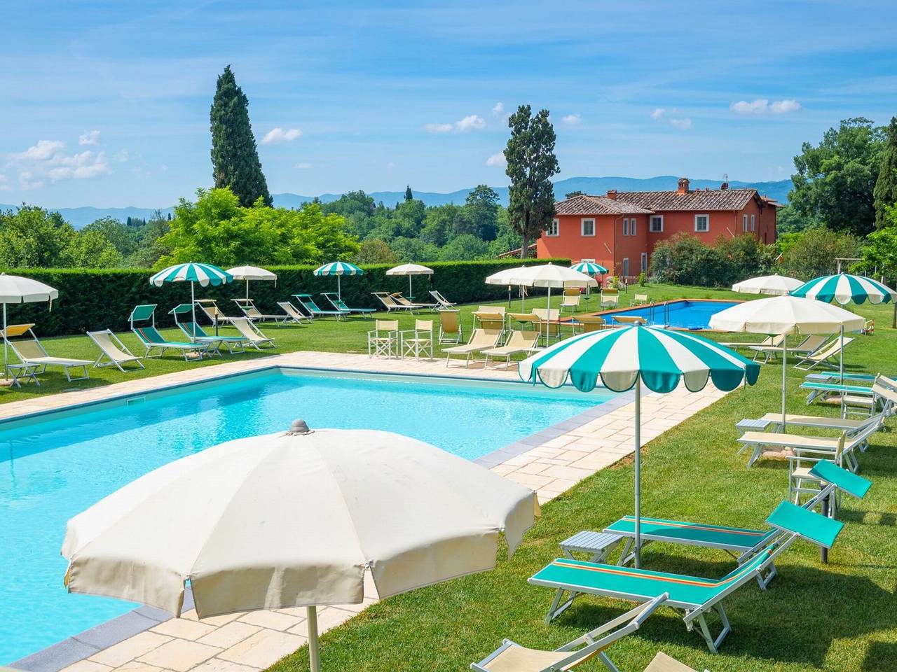 Appartement entier, Wohnung 'Portico T5 rota' mit Schwimmbad in Reggello, Valdarno