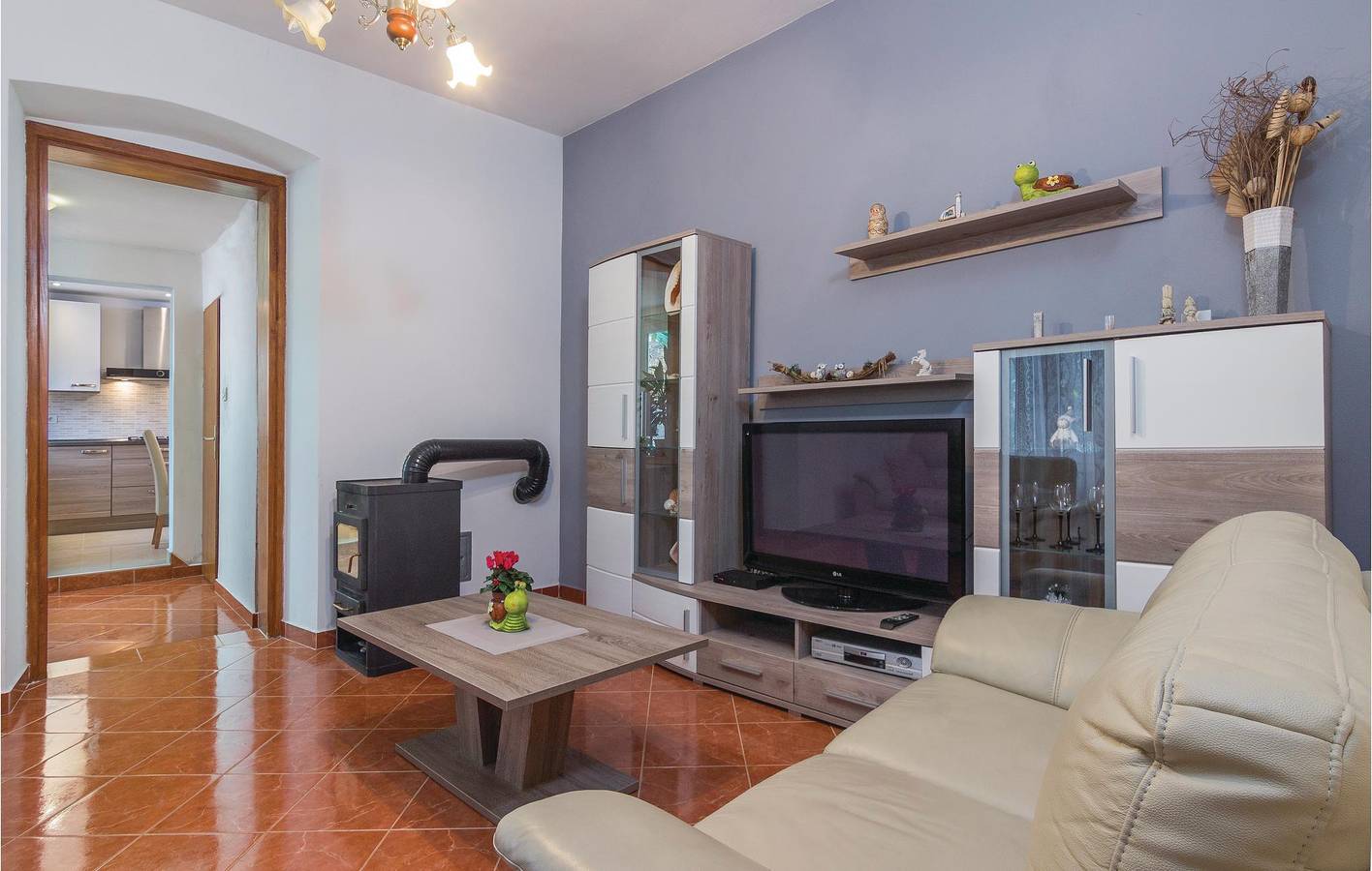 Ferienhaus für 6 Personen mit Terrasse in Trget, Ostküste Istrien
