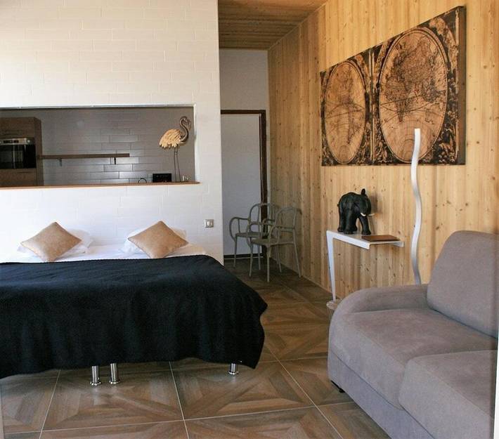 Hôtel pour 4 personnes, avec piscine et sauna