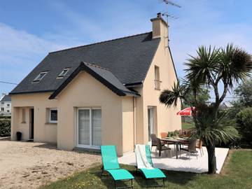 Gîte pour 5 personnes, avec jardin et terrasse, animaux acceptés à Plouescat