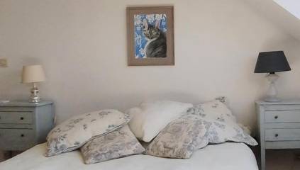 Chambre d’hôte pour 3 personnes, avec terrasse ainsi que vue et jardin à Kraainem