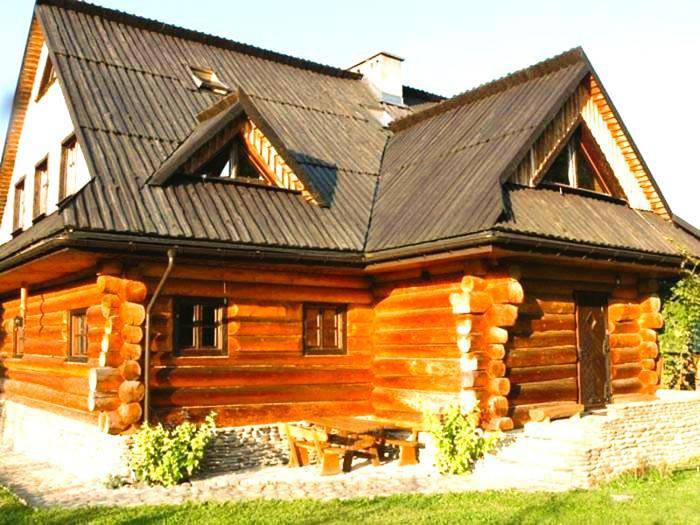 Chata z bali Bukowina in Bieszczady