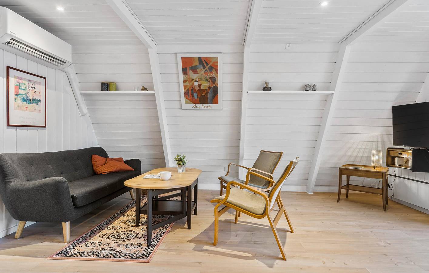 Ganze Ferienwohnung, Ferienwohnung für 6 Personen mit Terrasse in Knebel, Süddjursland
