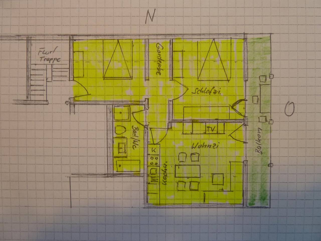 Hopfenseeblick, 2 Schlafräume, Balkon, I. Stock, foto 12