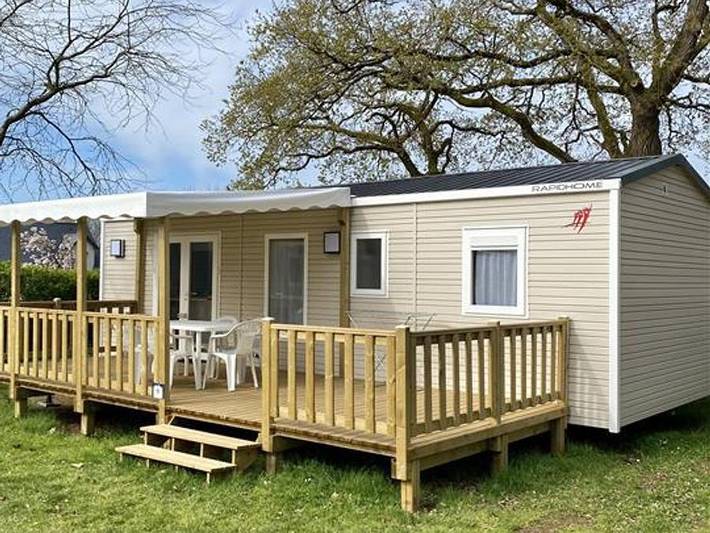 Camping l'Hermitage - Mobilheim 6 personen - Lodge in Guémené-Penfao, Châteaubriant und Umgebung