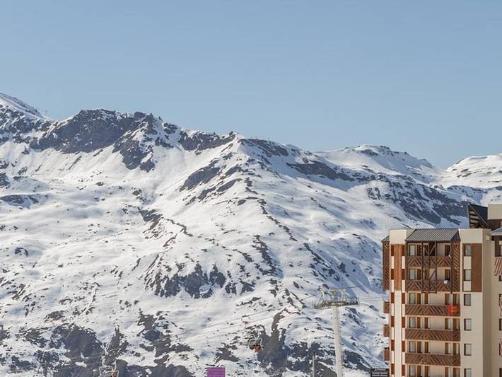 Camping para 4 personas, con Balcón y Sauna en Les Trois Vallées