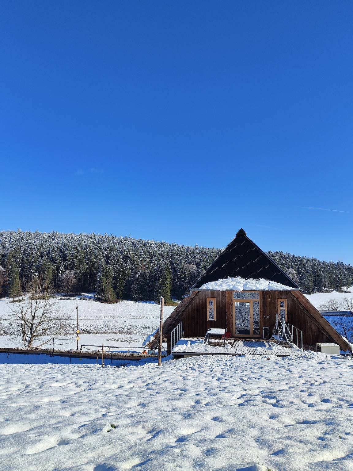 Ganze Wohnung, Ferienwohnung 'Hiesle' mit Privatterrasse, Balkon und Wi-Fi in St. Georgen, Mittlerer Schwarzwald