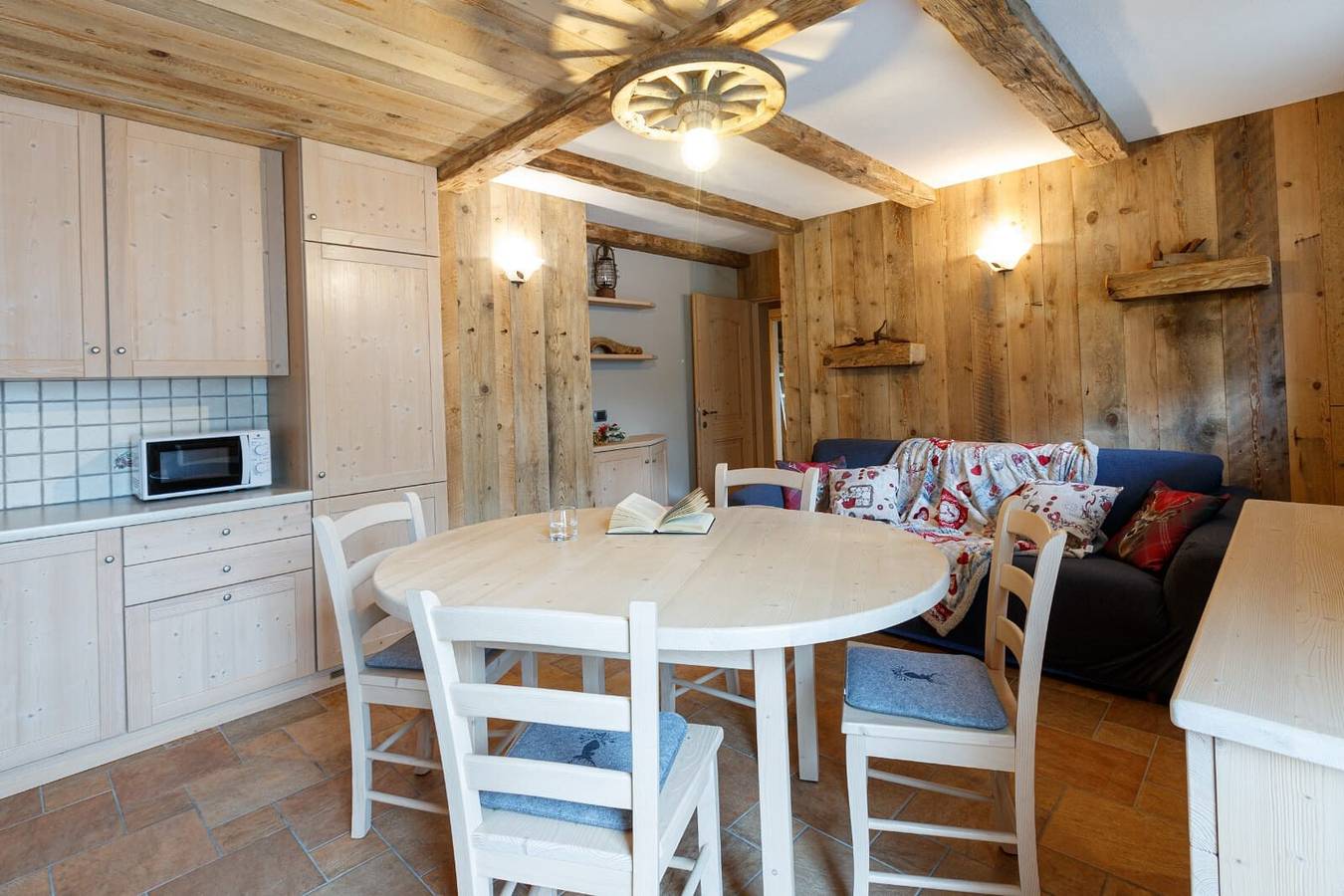 Ganze Wohnung, Ferienwohnung "Casa Clus Bormio 2" mit Bergblick, 2 Balkonen und Wlan in Valdisotto, Nationalpark Stilfser Joch