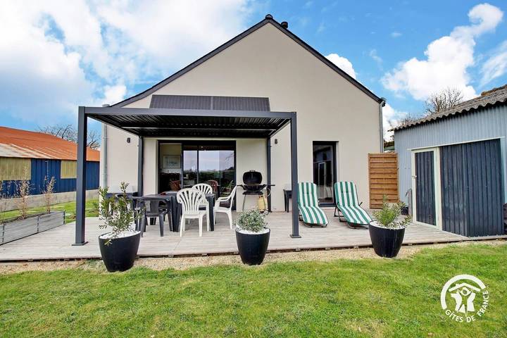 Gîte pour 4 personnes, avec terrasse et jardin à Questembert - 3