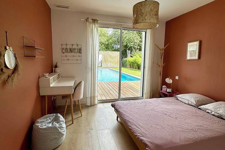 Location de vacances pour 8 personnes, avec jardin à Saint-Aubin-de-Médoc - 4