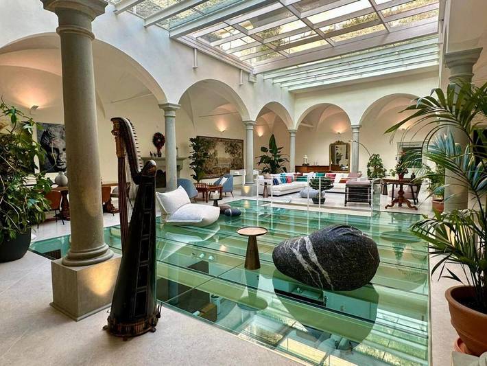 Apartahotel para 2 personas, con sauna y terraza en Florencia