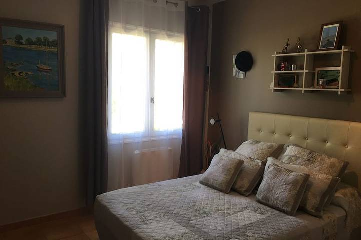Sonne der Eremitage. Villa mit Pool 6/8 Personen, Familienurlaub in Carpentras, Parc naturel régional du Mont-Ventoux