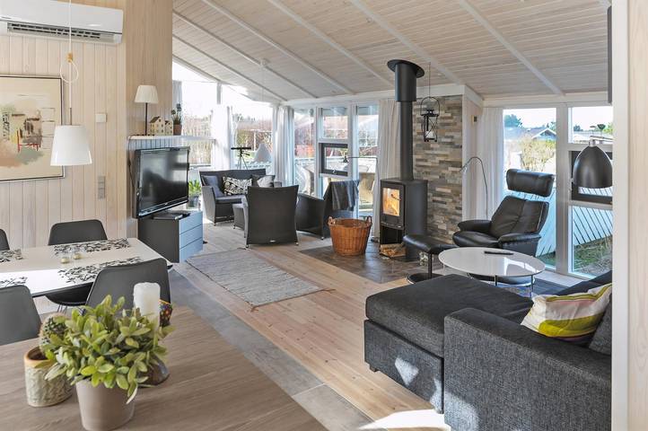 Ferienhaus für 6 Personen, mit Whirlpool und Terrasse sowie Sauna in Hirtshals region - 4
