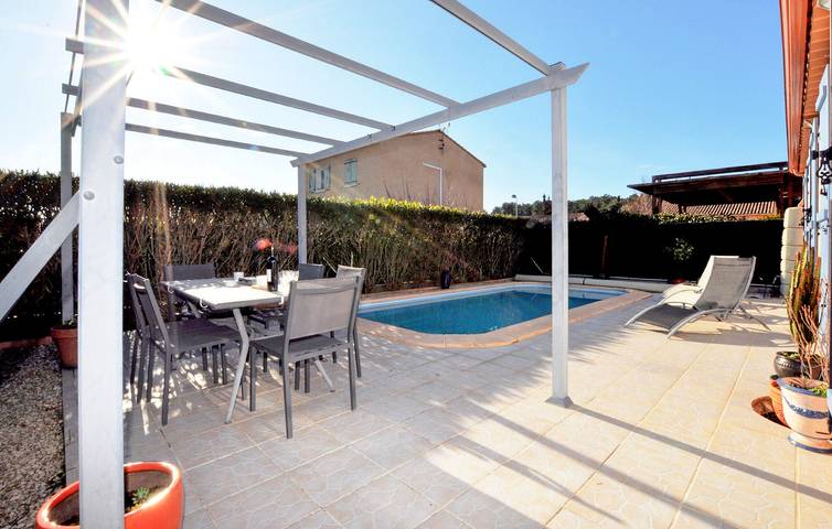 Charmante Wohnung mit Pool in Lézignan-Corbières in Lézignan-Corbières, Mittelmeerküste (Frankreich)