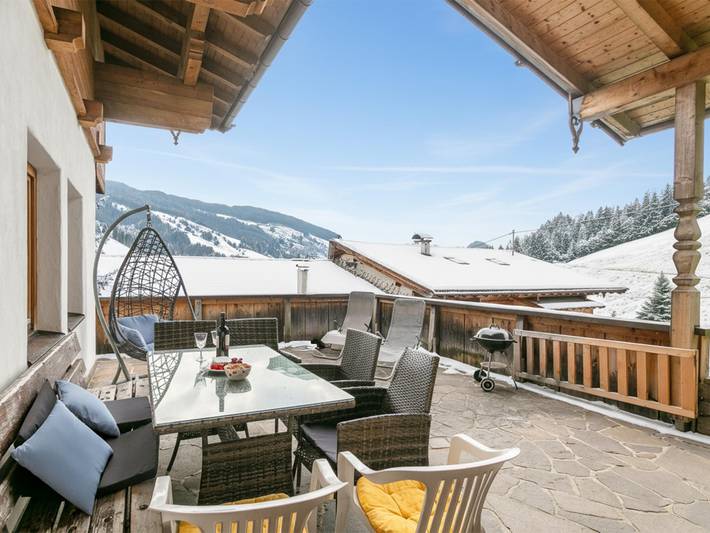 Ferienhaus für 9 Personen, mit Balkon und Terrasse in Alpbach