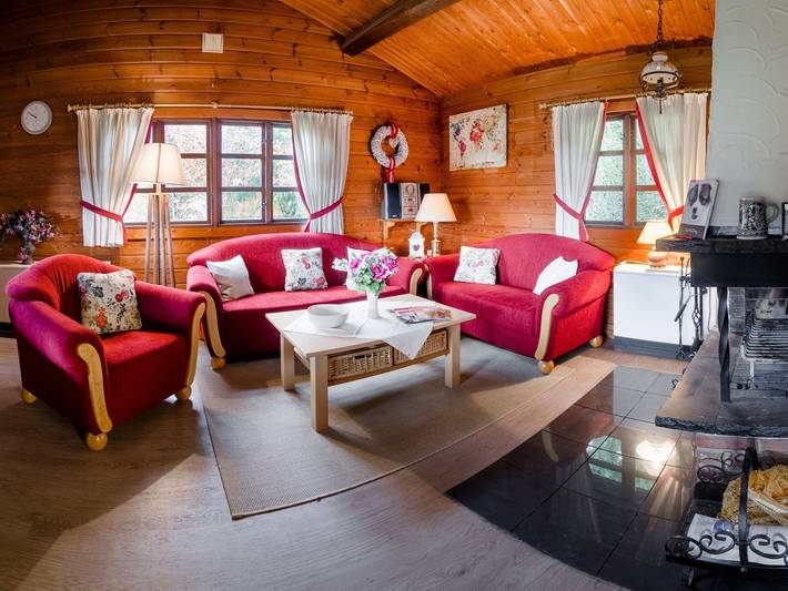 Ferienhaus für 5 Personen, mit Balkon/Terrasse und Terrasse, kinderfreundlich in die Mittelgebirge - 2