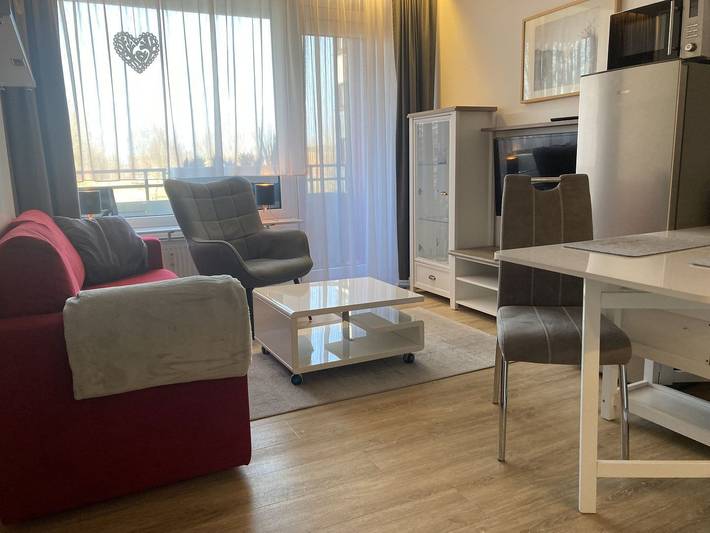 Ferienwohnung für 2 Personen, mit Balkon und Ausblick in Dahme, Südliche Ostseeküste