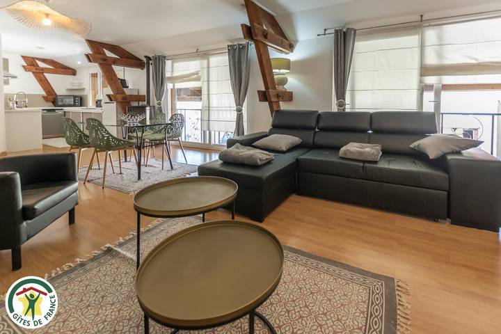 Gîte pour 2 personnes, avec Terrasse