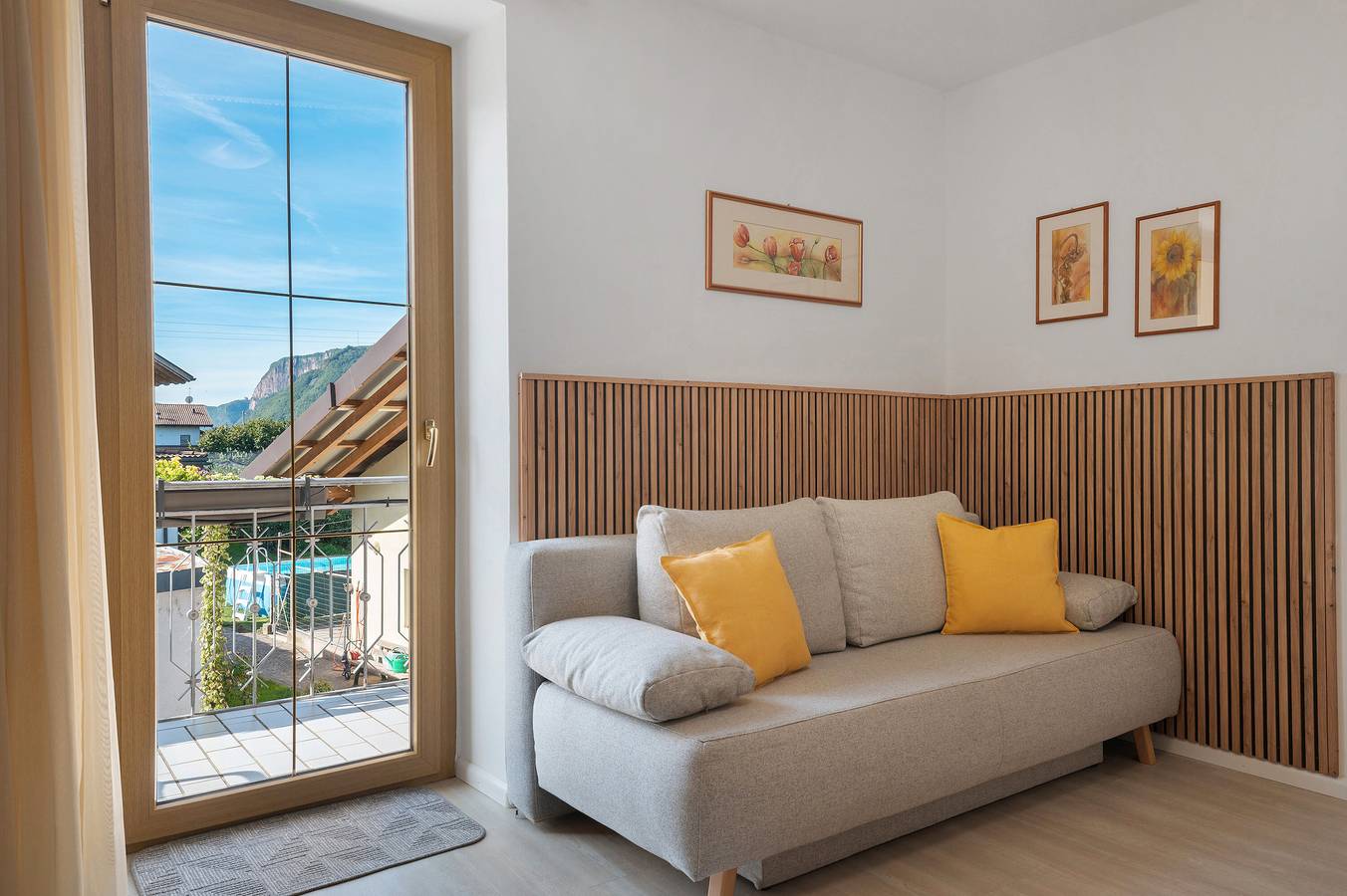 Ganze Wohnung, Apartment 'Auelehof Matilde' mit Bergblick, Wlan und Klimaanlage in Leifers, Südtirol