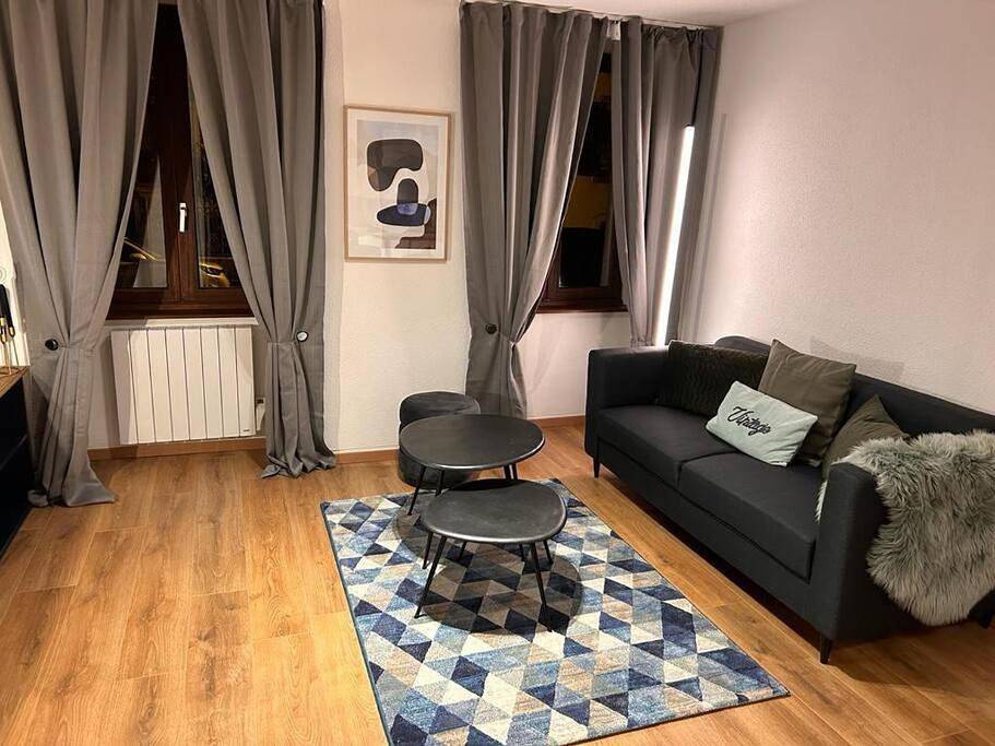 Appartement entier, Élégant F2 luxueux proche Suisse in Delle, Massif du Jura