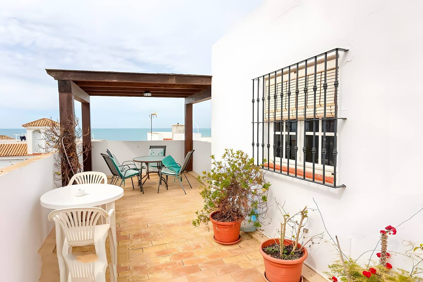 Ganze Wohnung, Apartment 'Paqui 1D' mit privater Terrasse, Wlan und Klimaanlage in Playa de los Bateles (Conil de la Frontera), Conil de la Frontera