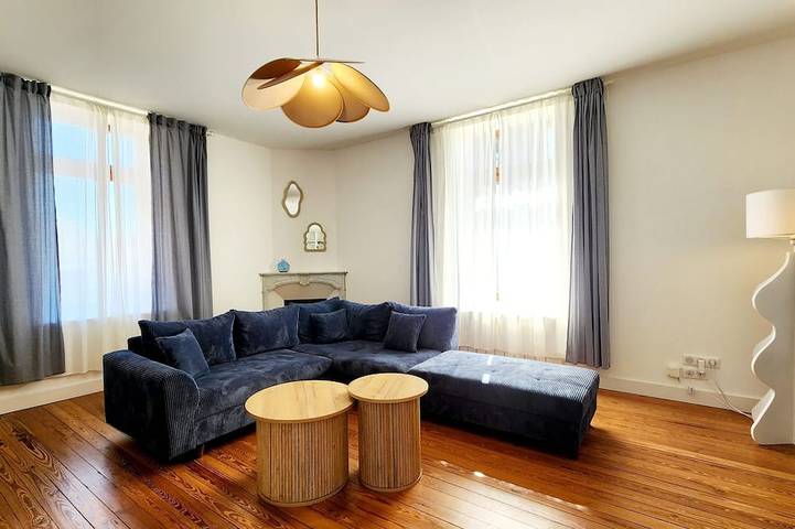 Appartement de vacances pour 8 personnes, avec jardin