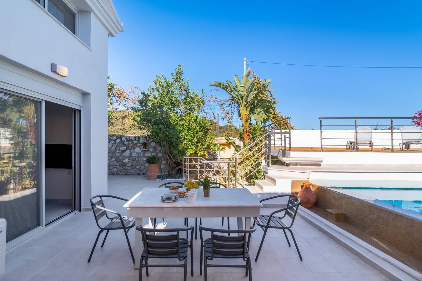 Villa 'Brandnew Exclusive  Lefkada Gr' with Sea View, Wi-Fi and Air Conditioning in Nikiana, Alexandros