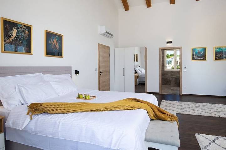 Villa pour 10 personnes, avec Balcon et Jardin à Kavran - 3