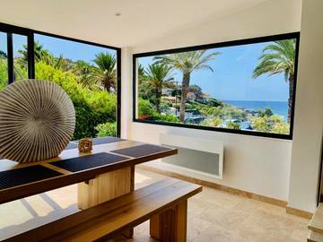 Gîte pour 6 personnes, avec jardin et vue dans Plage de Portissol