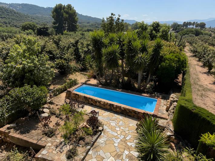 Chalet 'Masia El Tiller' with mountain views, private pool, and private garden