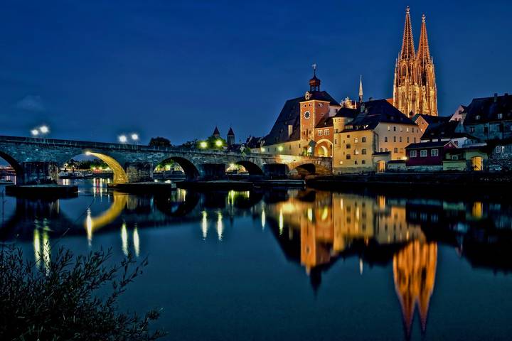 Location de vacances pour 4 personnes, avec balcon/terrasse et balcon à Regensburg - 3