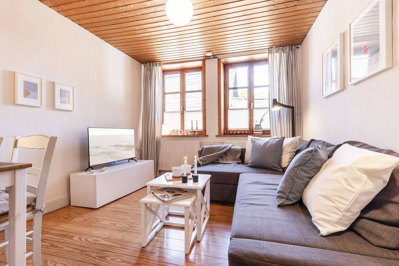 Ganze Wohnung, Huus Badstaven - Fewo Muschel in Burgs schönster Gasse in Burg auf Fehmarn, Fehmarn