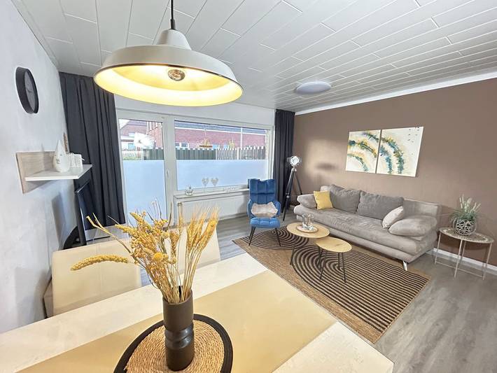 Ferienwohnung für 3 Personen, mit Terrasse und Garten in Norddeich