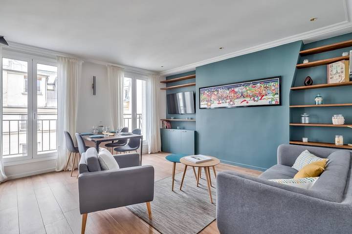 Apartamento de vacaciones para 5 personas, con balcón/terraza - 1