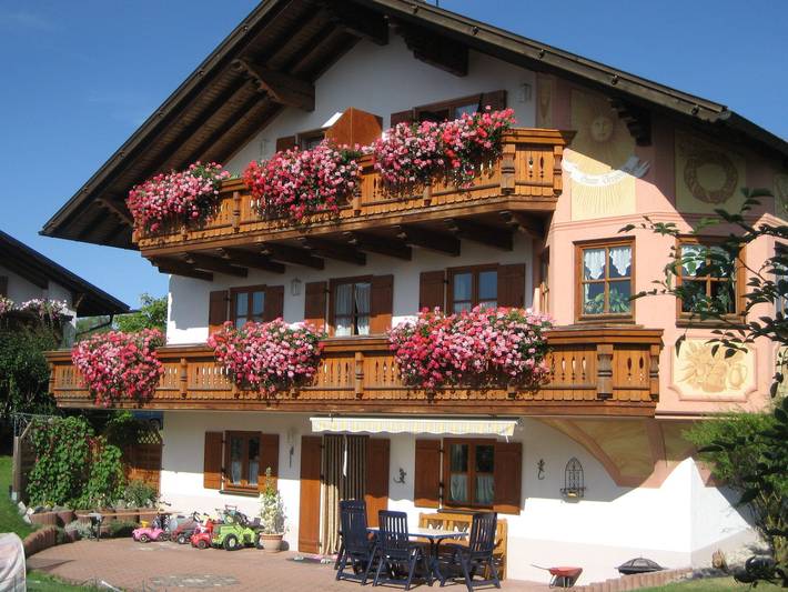 Bauernhof für 4 Personen, mit Balkon und Terrasse sowie Garten im Pfaffenwinkel