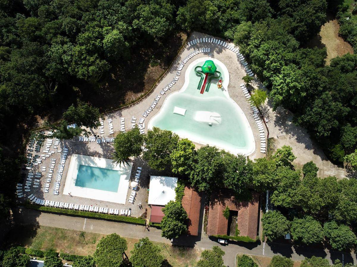 Hu I Pini village in Fiano Romano, Provincia di Roma